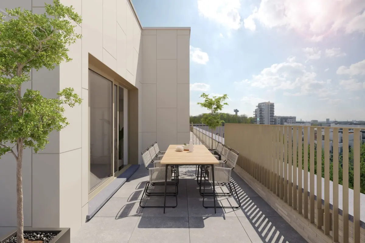 Appartement te  koop in Evere 1140 630000.00€ 3 slaapkamers 146.75m² - Zoekertje 617569