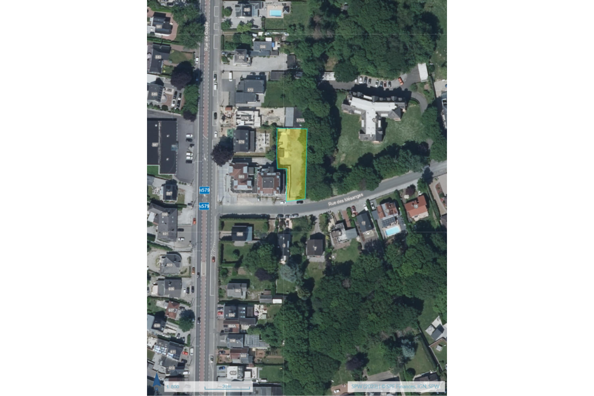 Terrain à louer à Montigny-le-Tilleul 6110 395.00€  chambres m² - annonce 619699