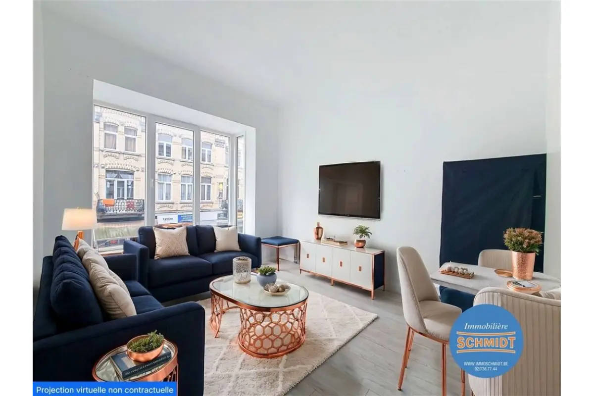 Immeuble de rapport - Immeuble à appartement à vendre à Etterbeek 1040 499000.00€ 4 chambres 160.00m² - annonce 618355