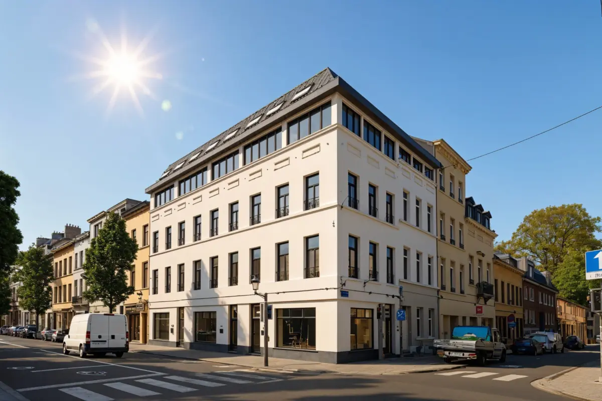 Penthouse te  koop in Elsene 1050 595000.00€ 2 slaapkamers 107.00m² - Zoekertje 622064