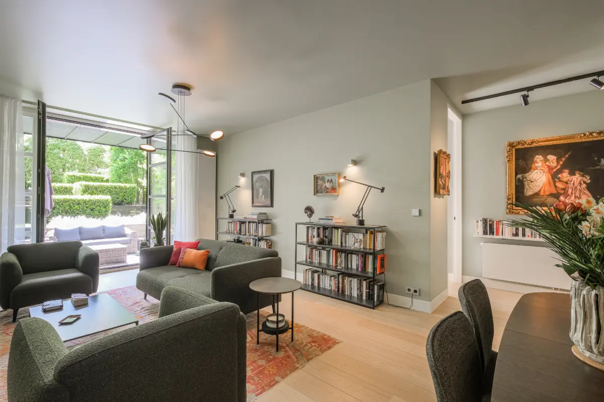 Benedenverdieping te  koop in Elsene 1050 760000.00€ 2 slaapkamers 120.00m² - Zoekertje 665505