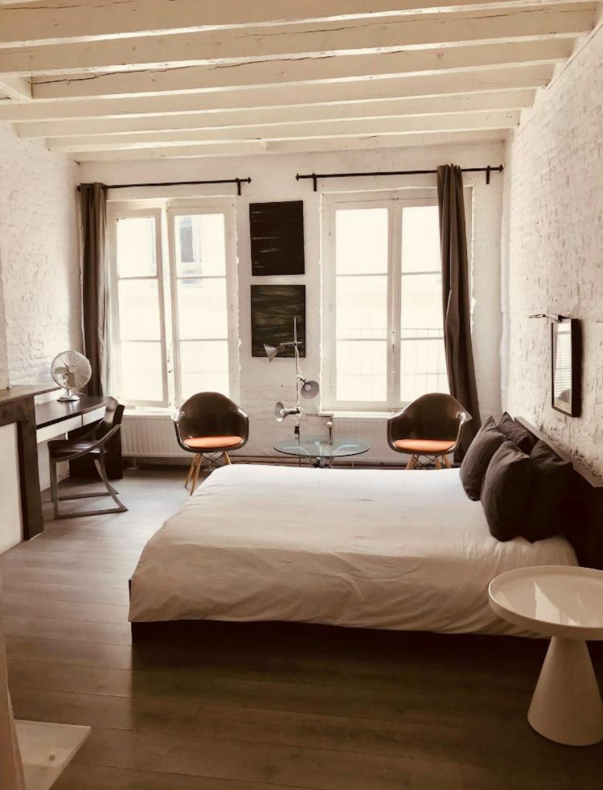 Appartement te  huur in Brussel 1000 555.00€ 1 slaapkamers 135.00m² - Zoekertje 662026