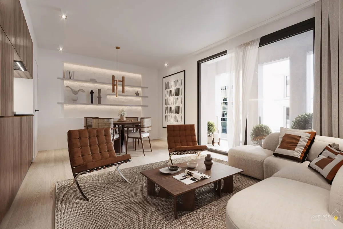 Appartement à vendre à Bruxelles 1000 1049000.00€ 3 chambres 164.20m² - annonce 628894