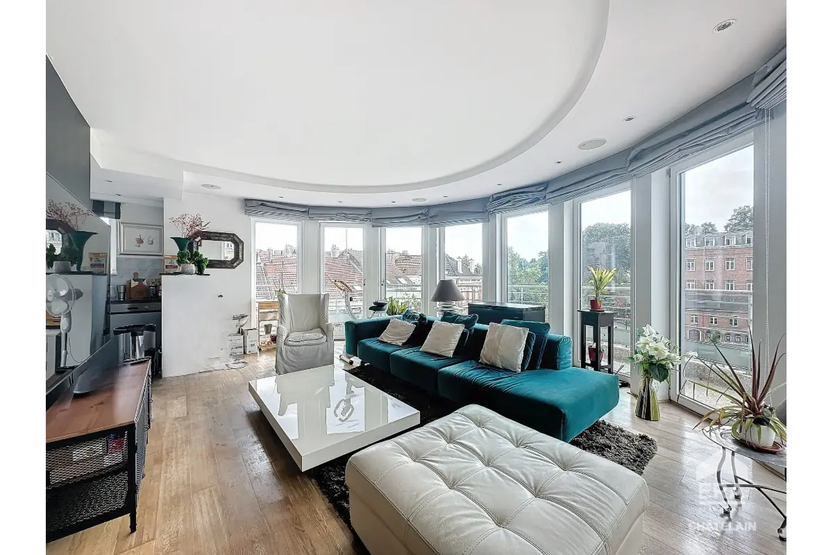 Penthouse à louer à Ixelles 1050 2650.00€ 2 chambres 118.00m² - annonce 629966