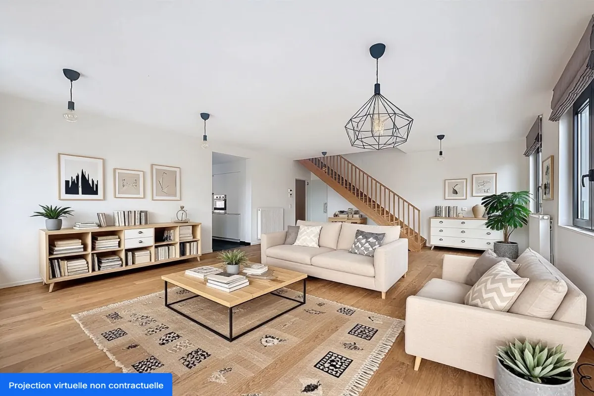 Duplex te  in Brussel 1000 2500.00€ 4 slaapkamers 170.00m² - Zoekertje 630306