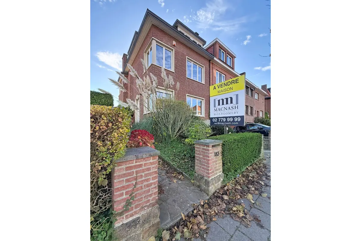 Maison à vendre à Woluwe-Saint-Pierre 1150 750000.00€ 4 chambres 154.00m² - annonce 631106