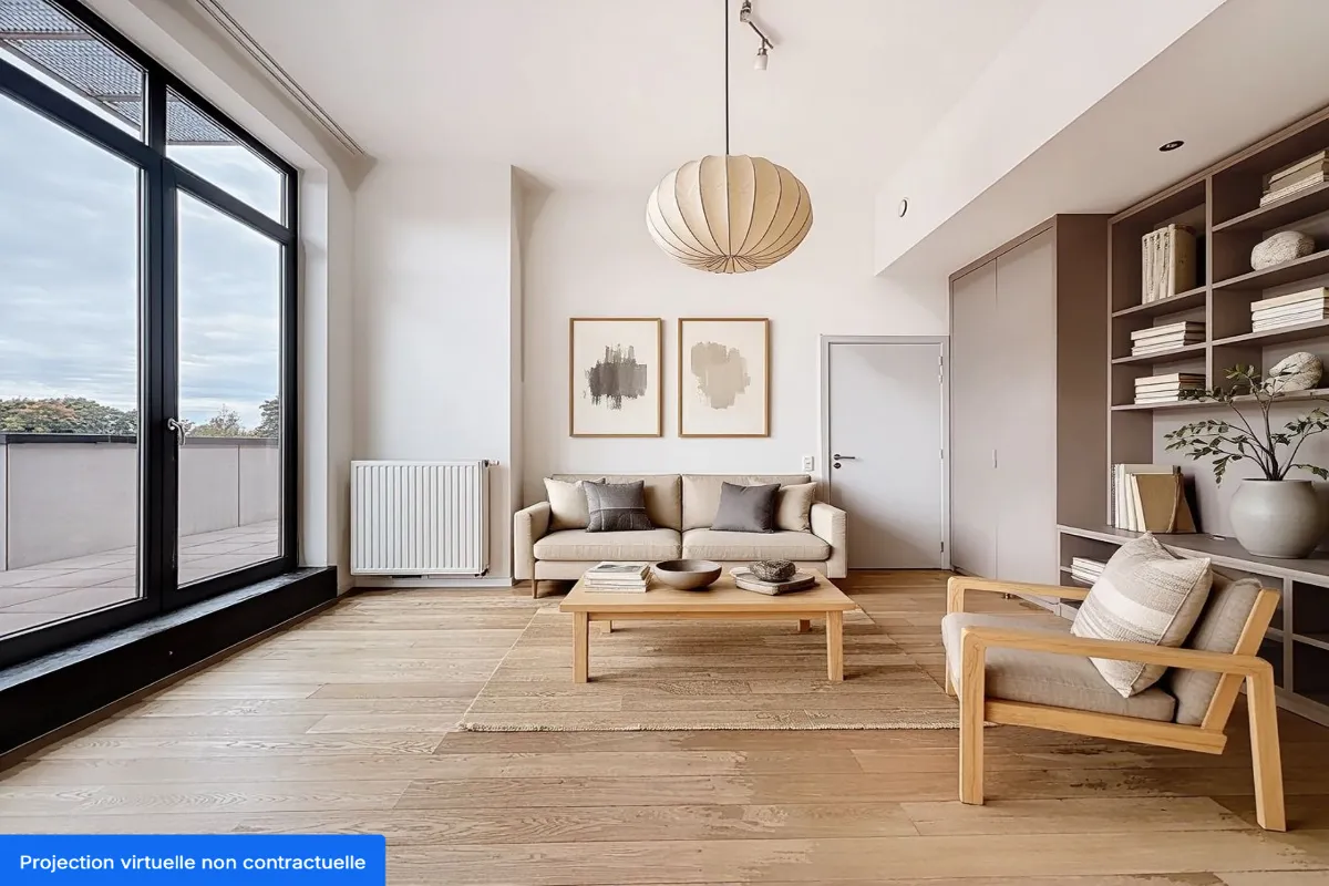 Appartement te  huur in Ukkel 1180 1700.00€ 3 slaapkamers 130.00m² - Zoekertje 631317