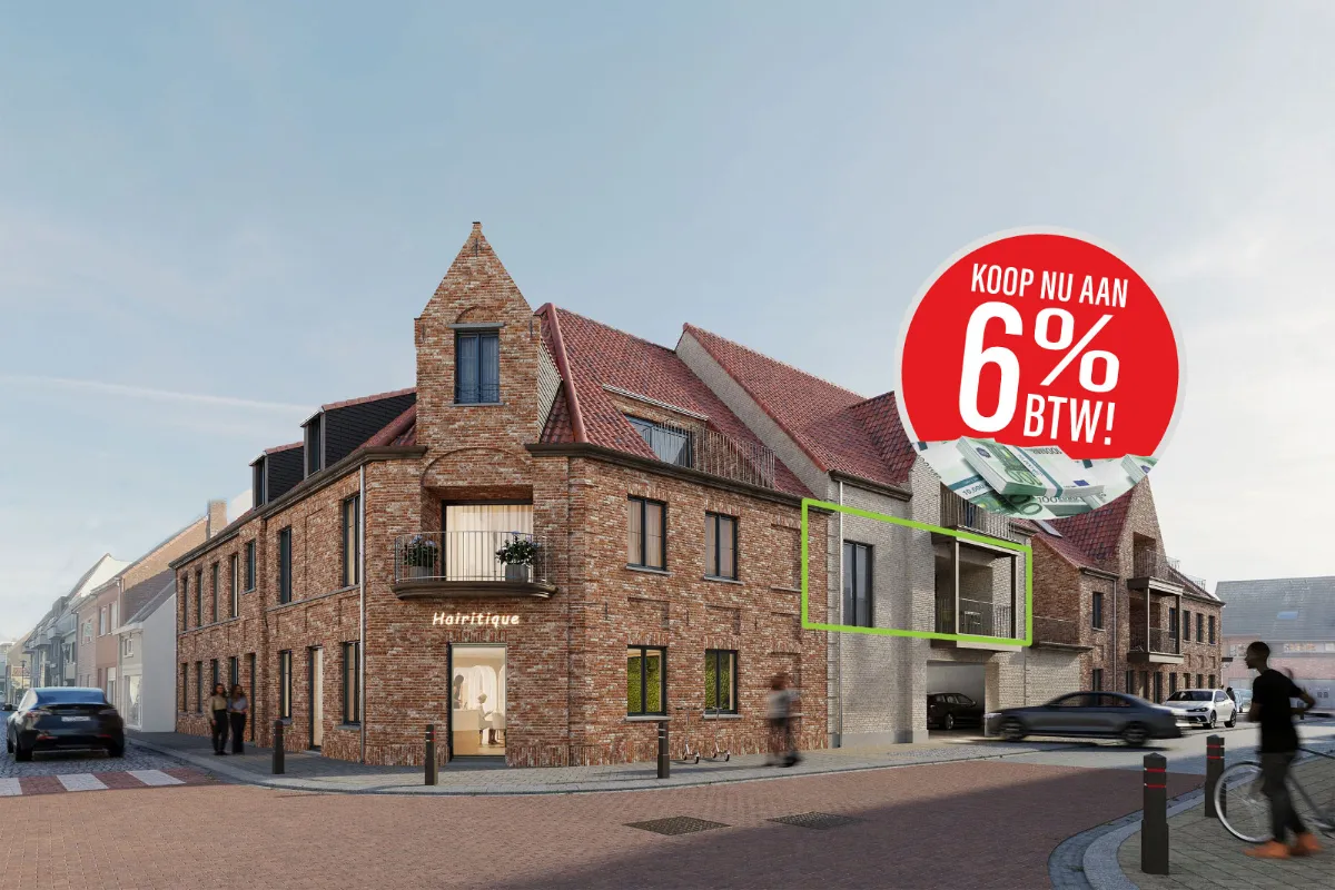 Appartement te  koop in Koekelare 8680 211654.00€ 1 slaapkamers 68.00m² - Zoekertje 630653