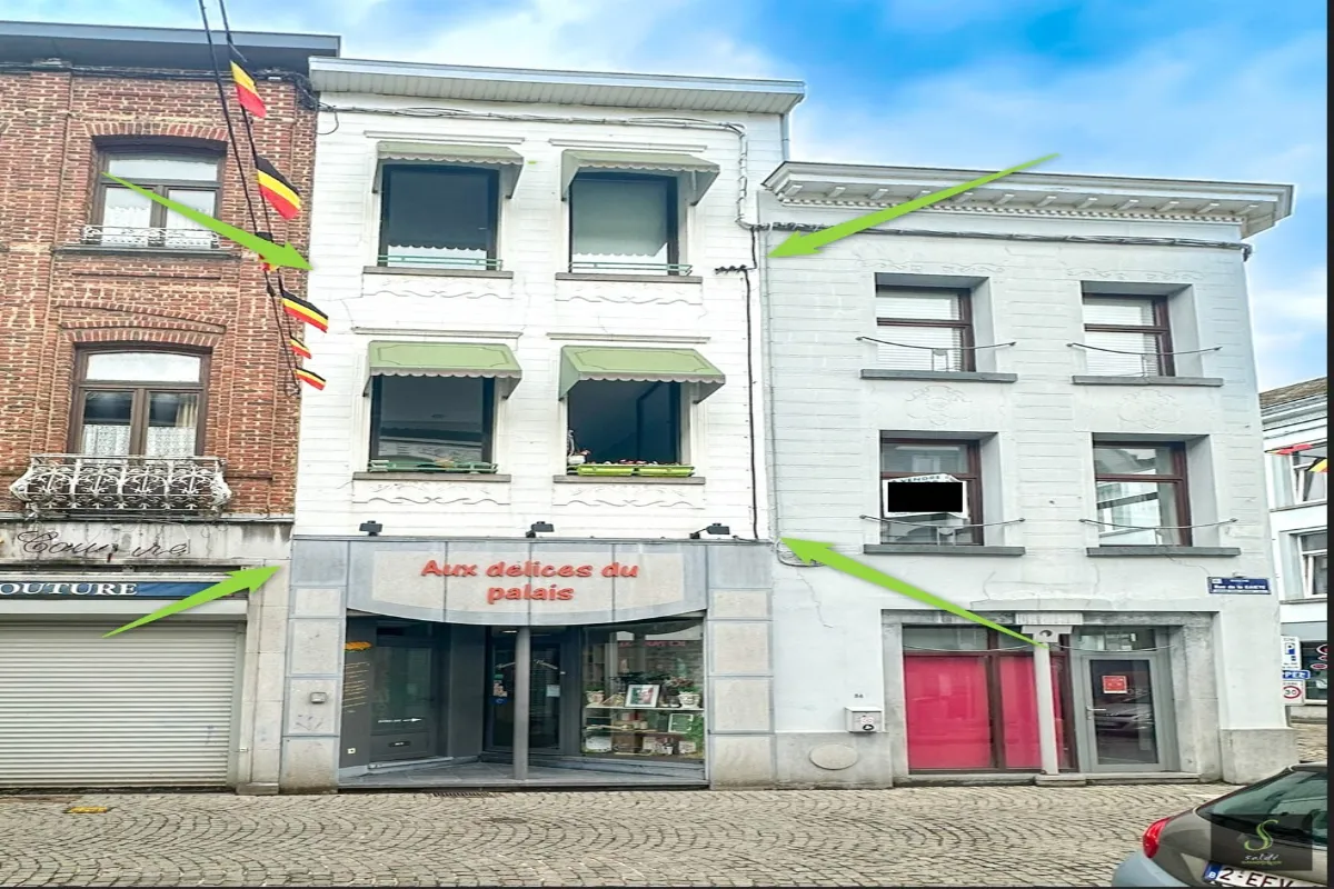 Maison à vendre à Binche 7130 240000.00€ 1 chambres m² - annonce 631751