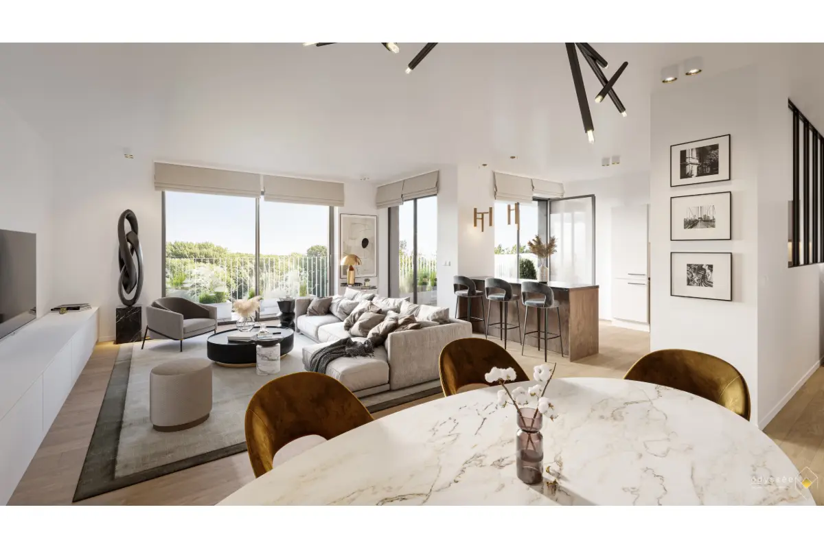 Penthouse à vendre à Woluwe-Saint-Lambert 1200 533000.00€ 2 chambres 103.10m² - annonce 631979