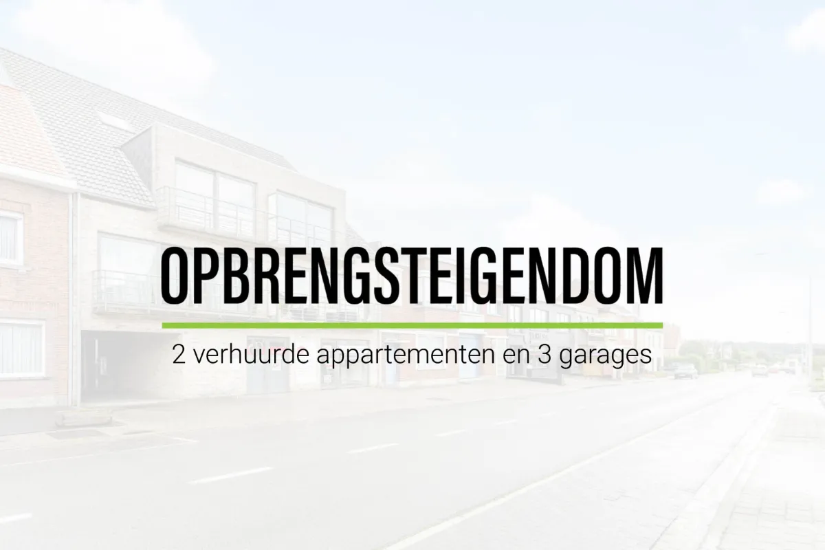 Appartementsgebouw te  koop in Houthulst 8650 469500.00€ 6 slaapkamers 254.00m² - Zoekertje 631817