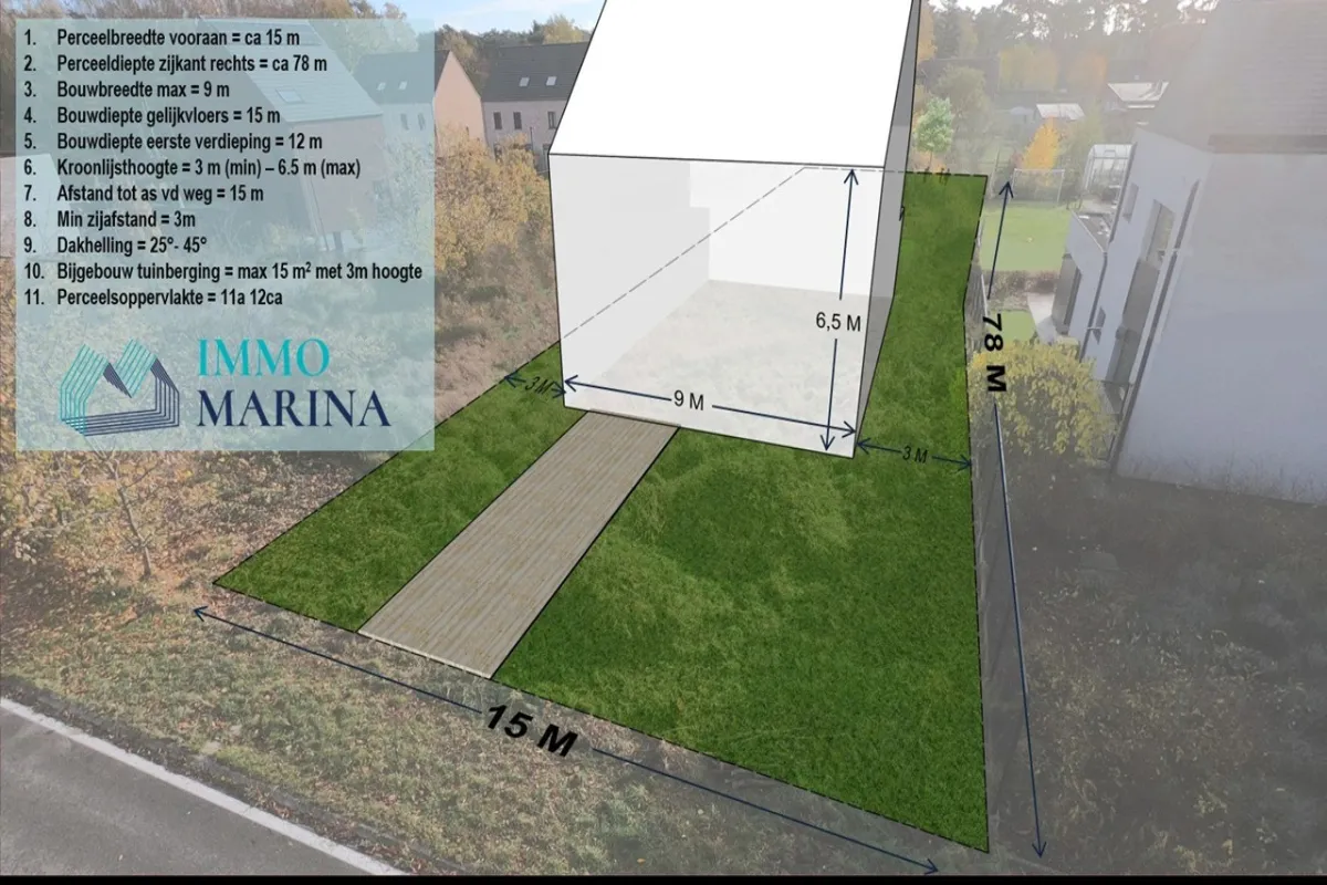 Terrain à vendre à Tremelo 3120 209000.00€  chambres m² - annonce 633622