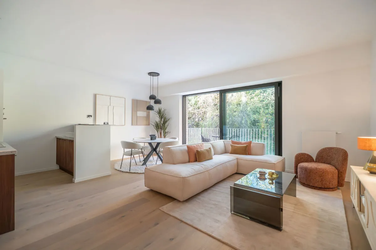 Appartement te  koop in Sint-Lambrechts-Woluwe 1200 460000.00€ 2 slaapkamers 92.70m² - Zoekertje 634493