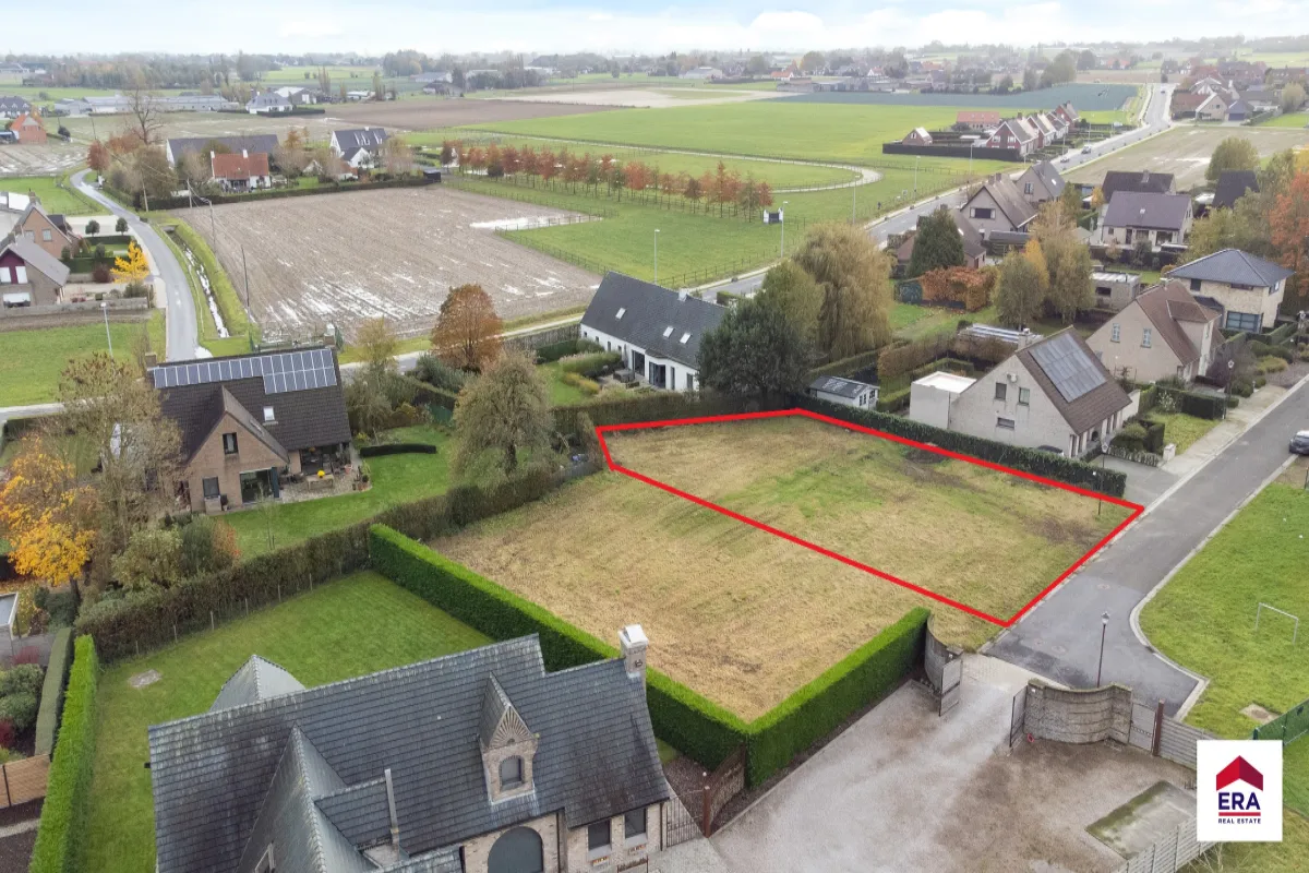 Grond te  koop in Meulebeke 8760 185000.00€  slaapkamers m² - Zoekertje 635296