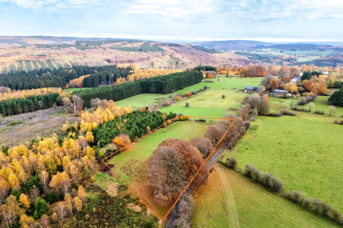 Grond te  koop in Manhay 6960 165000.00€  slaapkamers m² - Zoekertje 635288