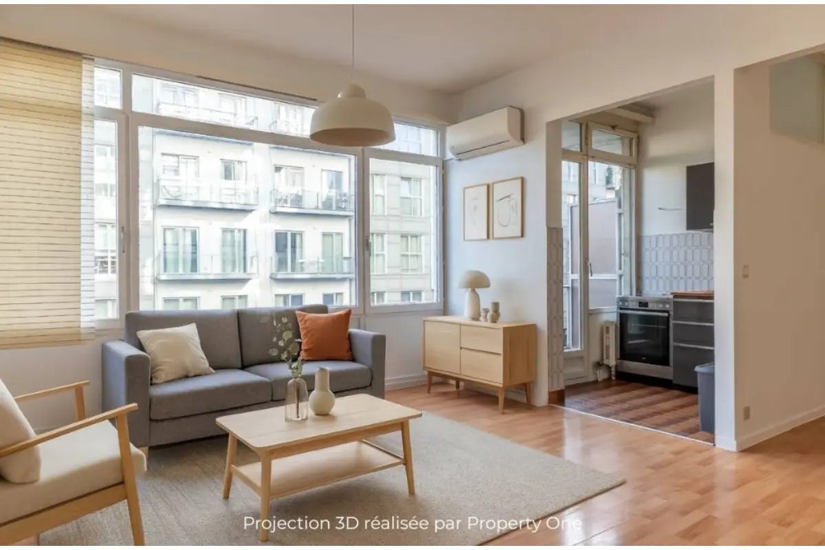 Studio te  in Elsene 1050 210000.00€  slaapkamers 37.00m² - Zoekertje 635187