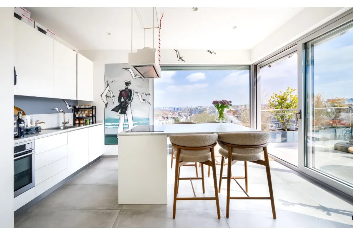 Penthouse te  koop in Elsene 1050 1100000.00€ 3 slaapkamers 163.00m² - Zoekertje 637532