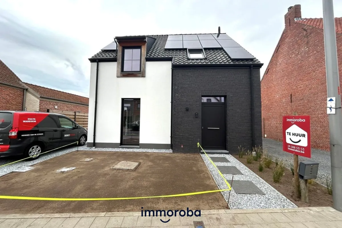 Huis te  huur in Zulte 9870 1100.00€ 3 slaapkamers 180.00m² - Zoekertje 638640