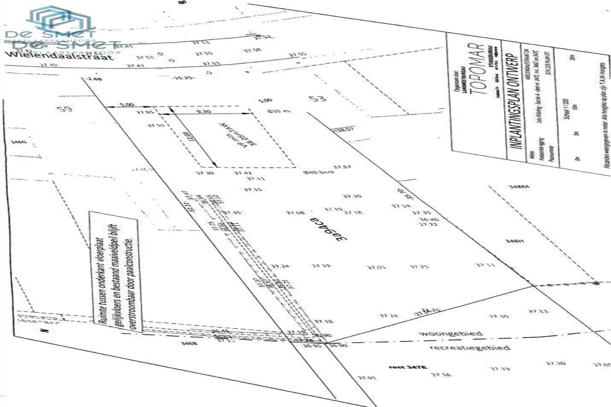 Grond te  koop in Brakel 9660 150000.00€  slaapkamers m² - Zoekertje 638520