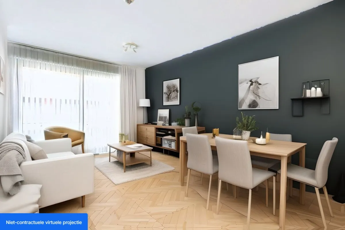 Appartement te  koop in Brussel 1000 160000.00€ 1 slaapkamers m² - Zoekertje 639966