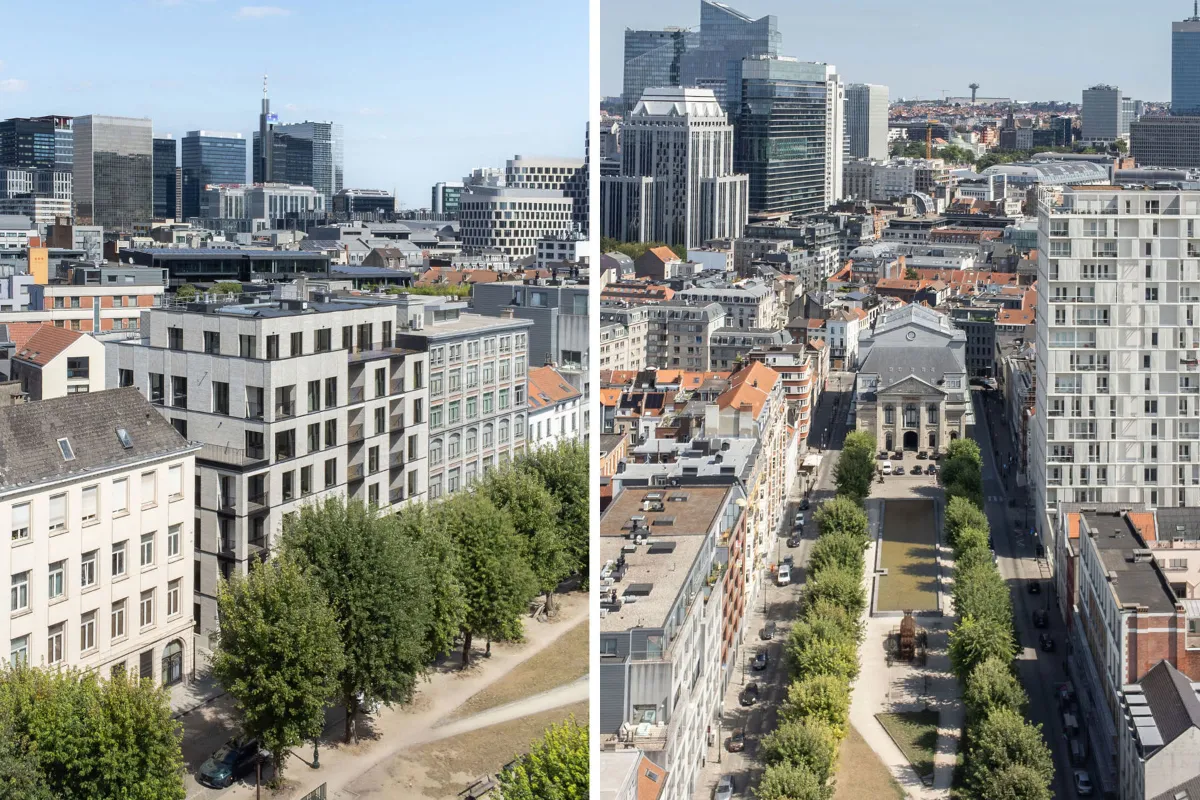 Appartement te  koop in Brussel 1000 475000.00€  slaapkamers m² - Zoekertje 640086