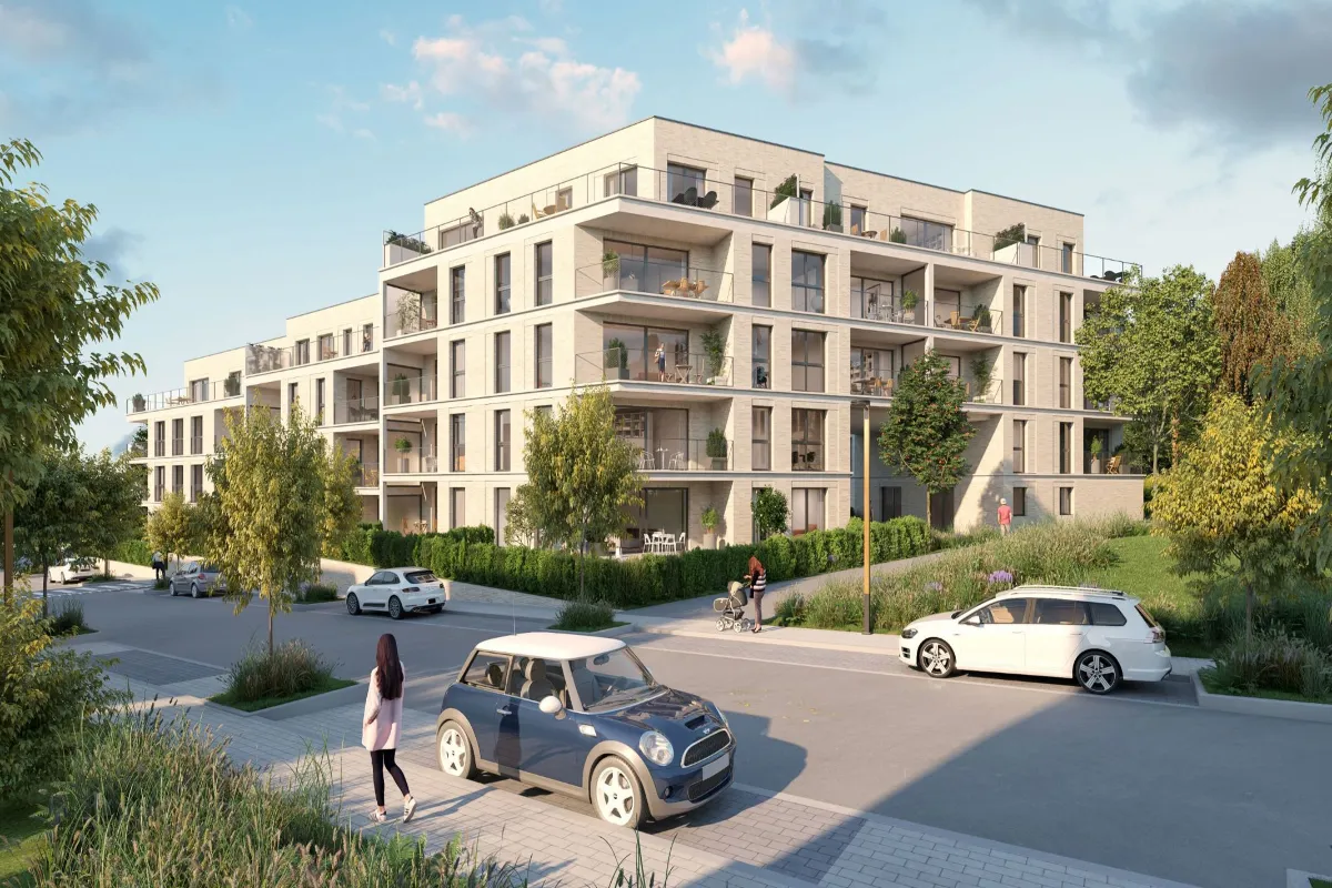 Appartement te  koop in Ukkel 1180 360000.00€ 1 slaapkamers 70.70m² - Zoekertje 640382