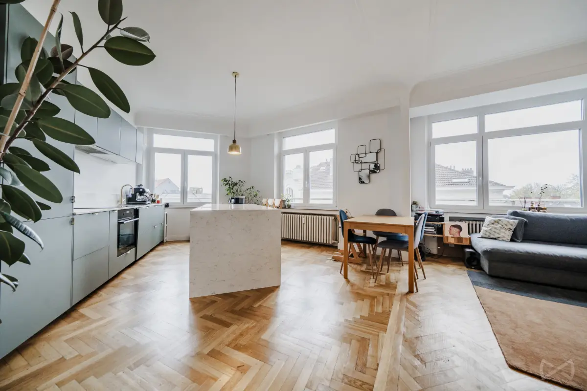 Appartement te  koop in Sint-Gillis 1060 565000.00€ 3 slaapkamers 108.00m² - Zoekertje 640406