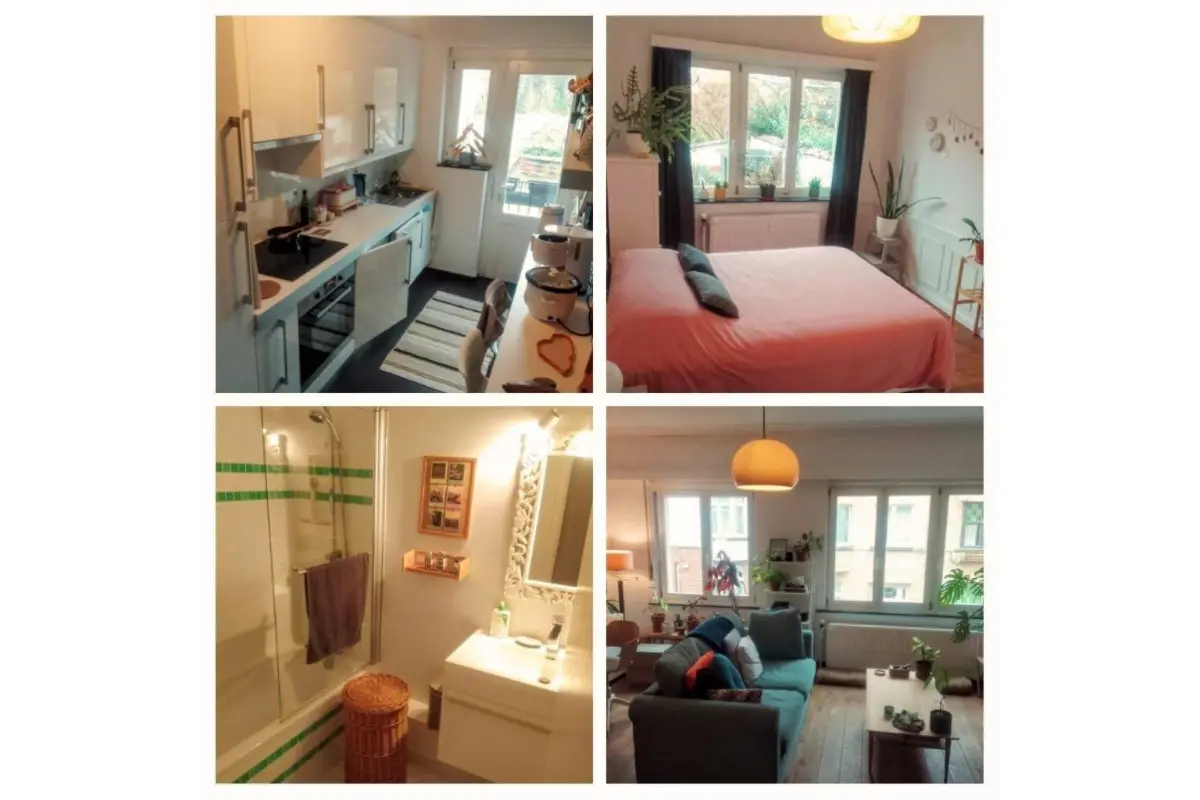 Appartement te  in Ukkel 1180 1050.00€ 1 slaapkamers 64.00m² - Zoekertje 640727