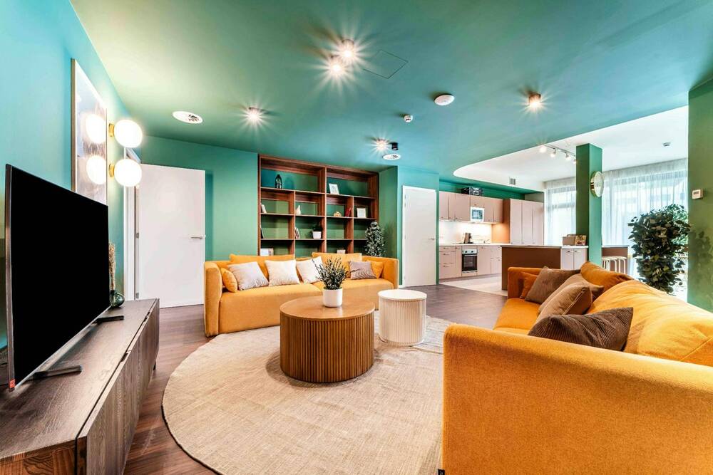 Appartement te  huur in Sint-Lambrechts-Woluwe 1200 1040.00€ 1 slaapkamers 238.00m² - Zoekertje 642623