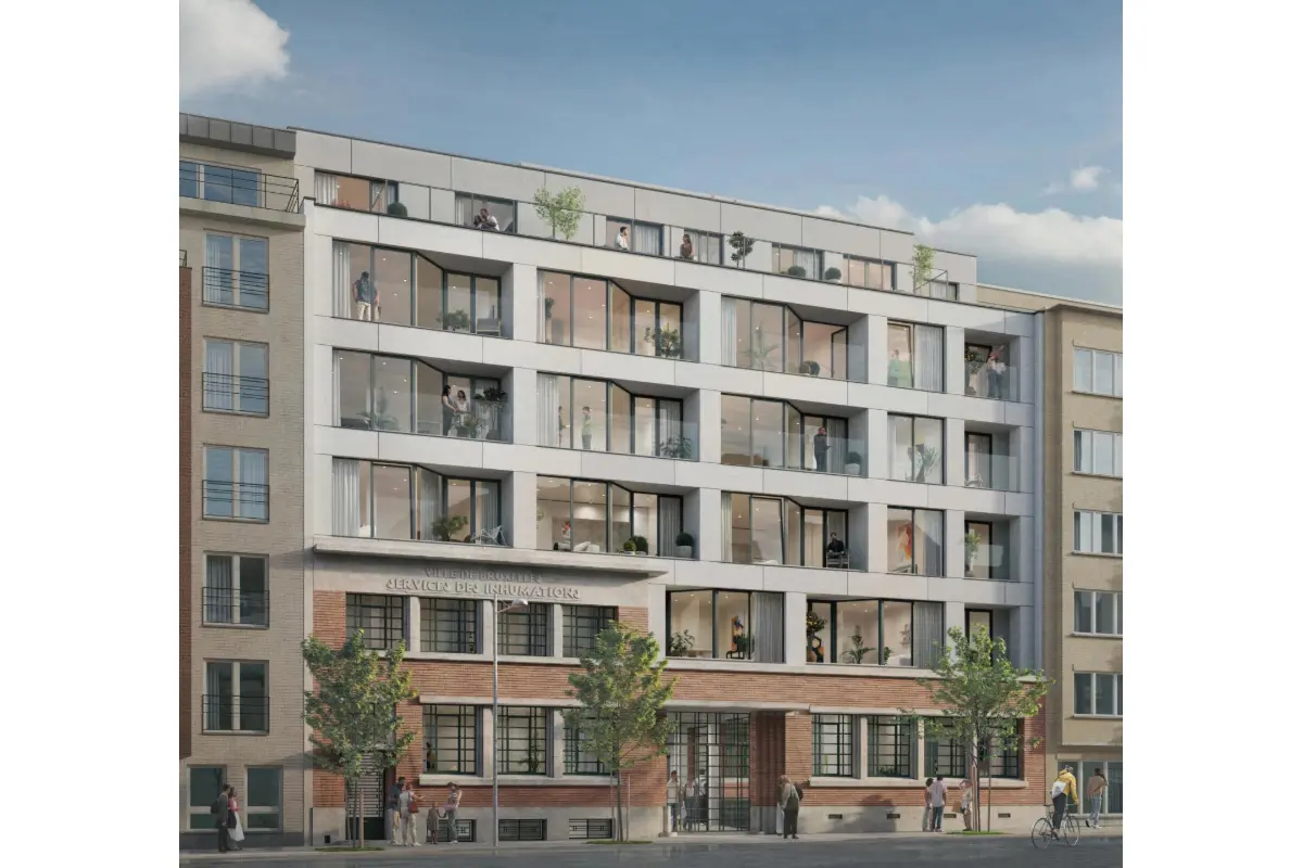 Studio te  koop in Evere 1140 250000.00€ 0 slaapkamers 41.60m² - Zoekertje 643383