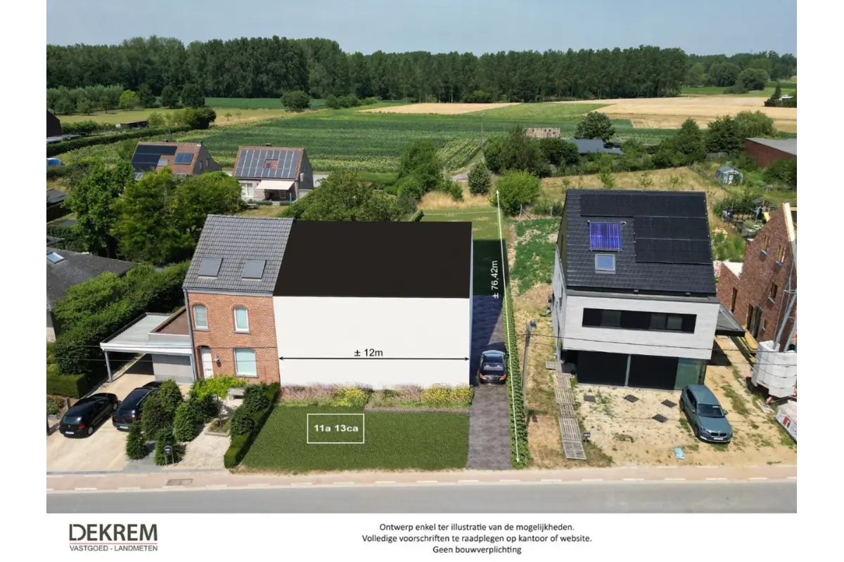 Terrain à vendre à Wespelaar 3150 228000.00€  chambres m² - annonce 642633