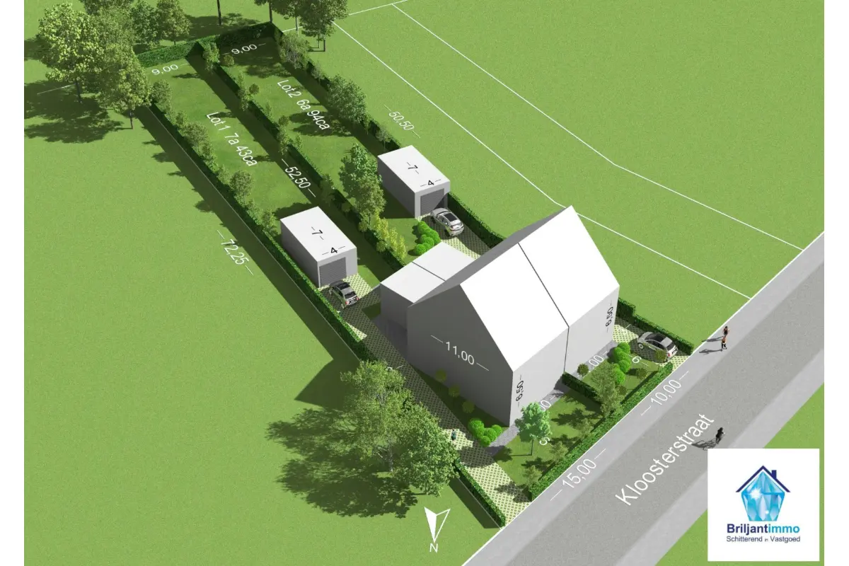 Terrain à vendre à Zemst 1980 235000.00€  chambres m² - annonce 643456