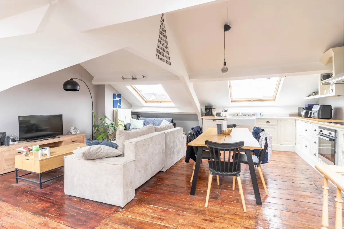 Duplex à louer à Ixelles 1050 1300.00€ 2 chambres 115.00m² - annonce 642908