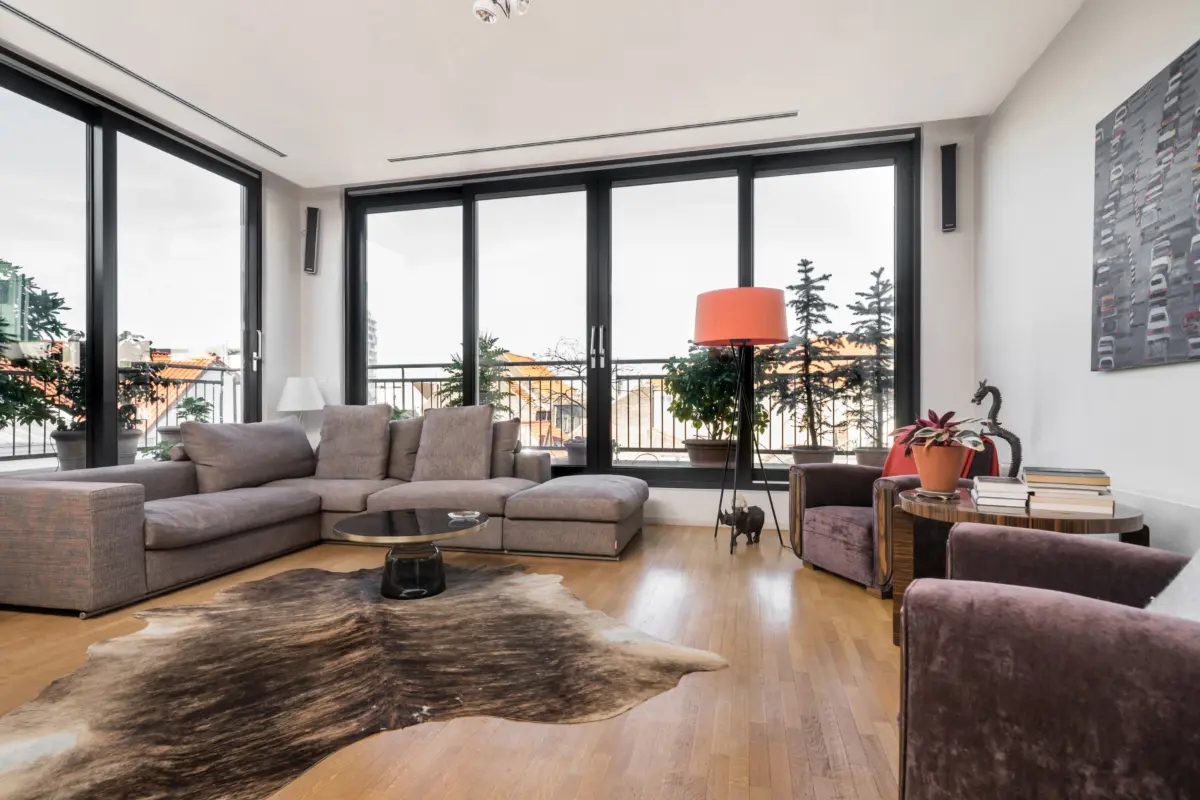 Penthouse te  huur in Brussel 1000 2800.00€ 3 slaapkamers 136.00m² - Zoekertje 643929