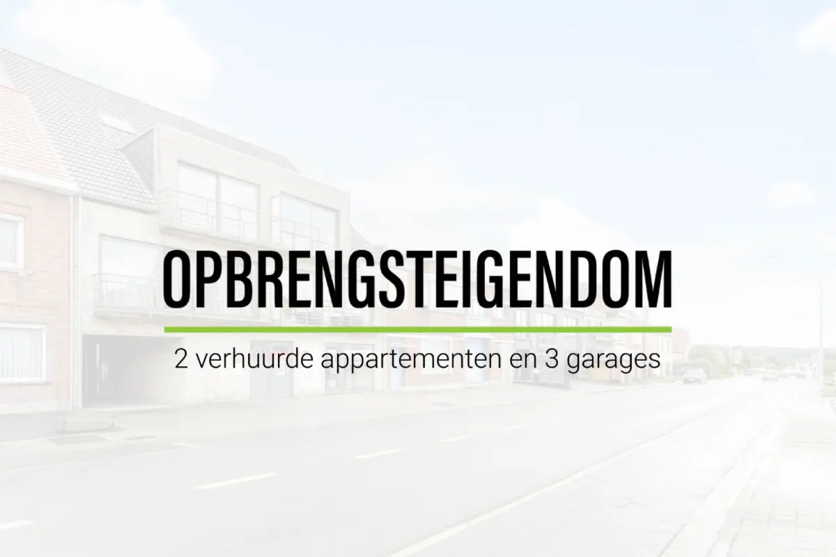 Appartementsgebouw te  koop in Houthulst 8650 440000.00€ 6 slaapkamers 254.00m² - Zoekertje 643685