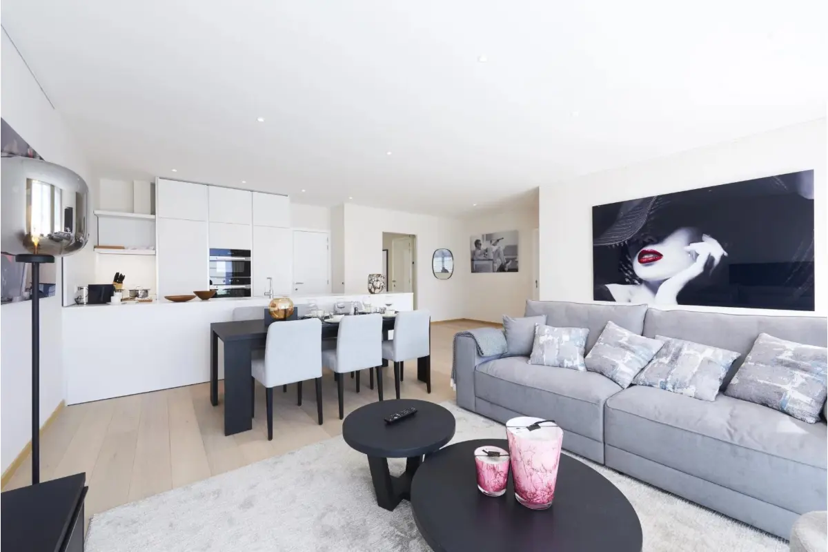 Appartement te  huur in Elsene 1050 3350.00€ 2 slaapkamers 126.00m² - Zoekertje 645107