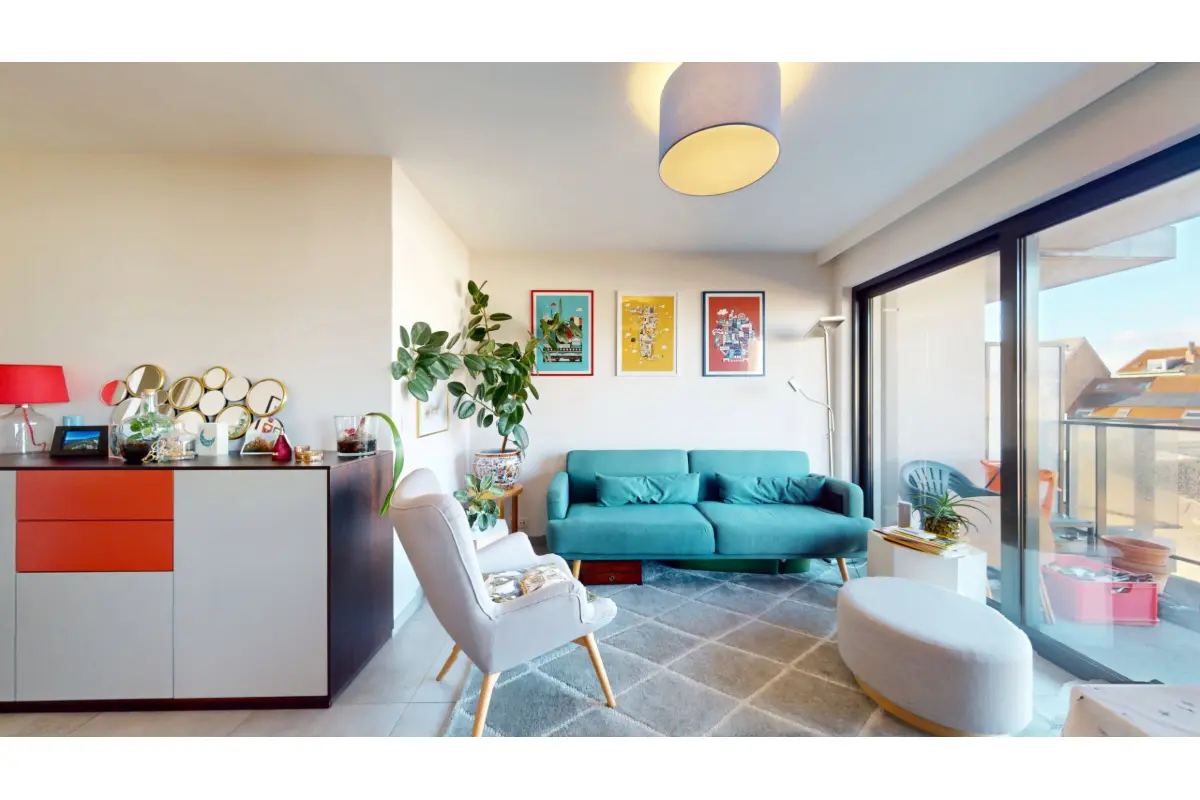 Appartement à  à Schaerbeek 1030 1265.00€ 2 chambres 82.00m² - annonce 646658