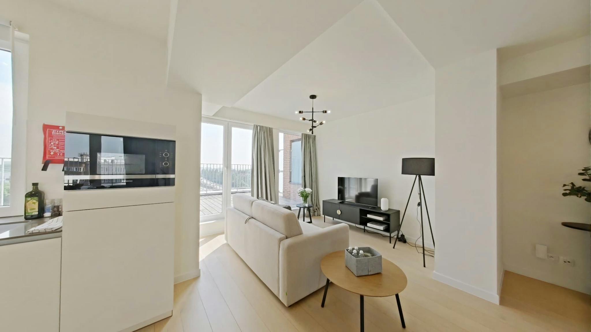 Appartement te  huur in Schaarbeek 1030 3957.00€ 2 slaapkamers 100.00m² - Zoekertje 795042