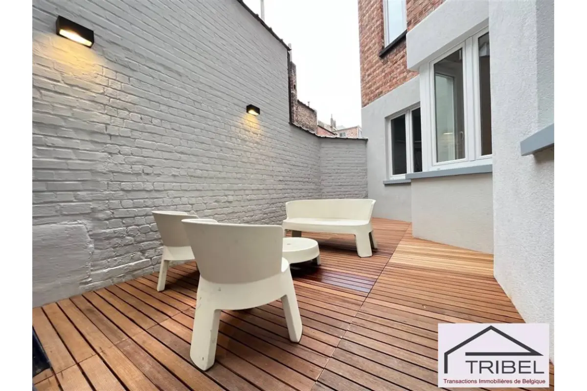 Appartement te  huur in Ukkel 1180 1350.00€ 1 slaapkamers 55.00m² - Zoekertje 646533