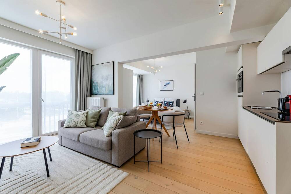 Appartement te  huur in Schaarbeek 1030 2388.00€ 1 slaapkamers 50.00m² - Zoekertje 795041