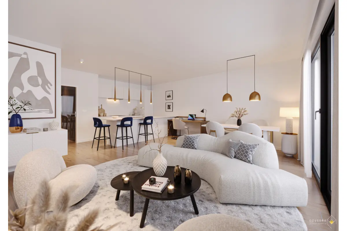 Appartement te  koop in Sint-Lambrechts-Woluwe 1200 477300.00€ 2 slaapkamers 98.00m² - Zoekertje 647219