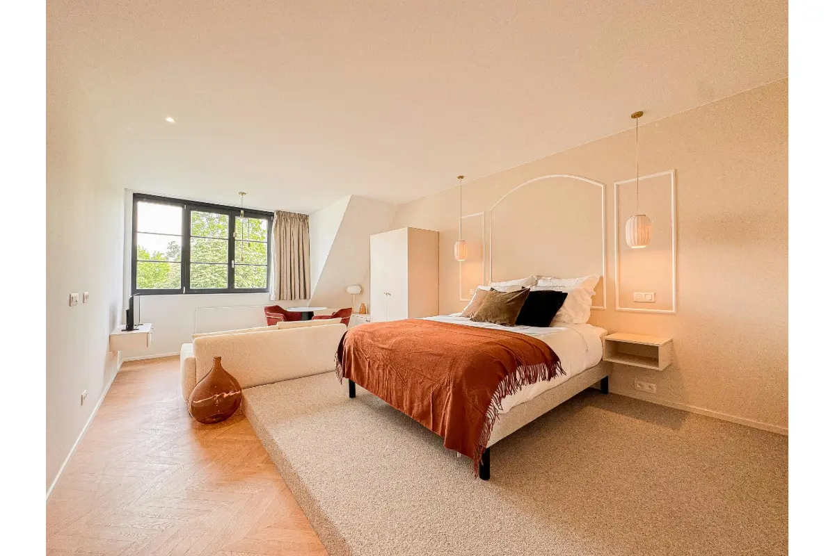 Appartement te  huur in Ukkel 1180 1150.00€ 1 slaapkamers m² - Zoekertje 646895