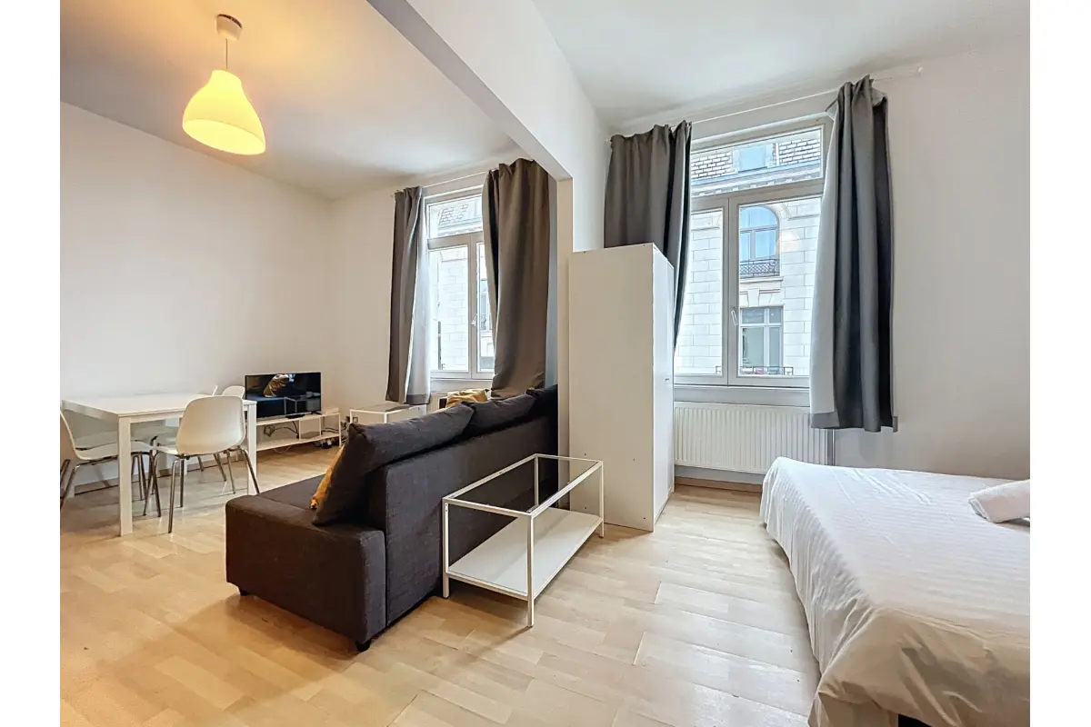 Studio te  huur in Brussel 1000 950.00€  slaapkamers 40.00m² - Zoekertje 649266