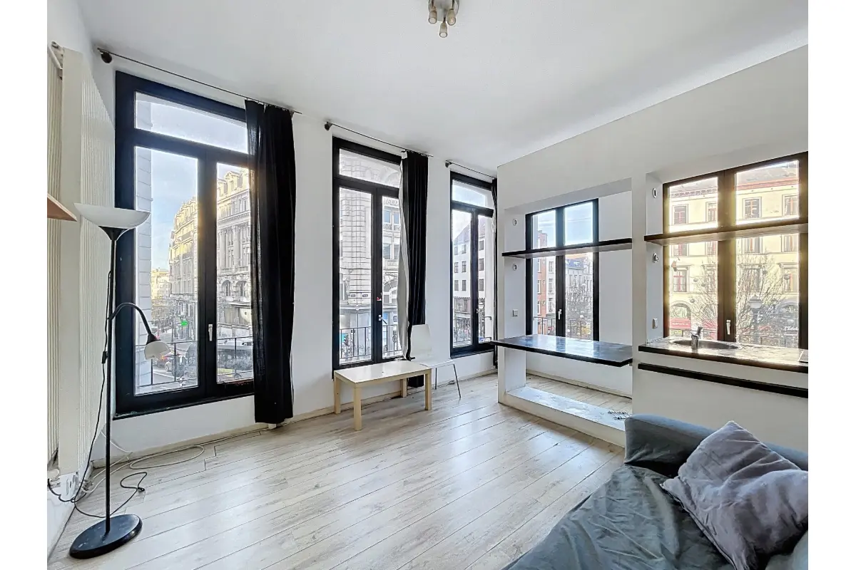 Appartement te  koop in Brussel 1000 210000.00€ 1 slaapkamers 54.00m² - Zoekertje 648025