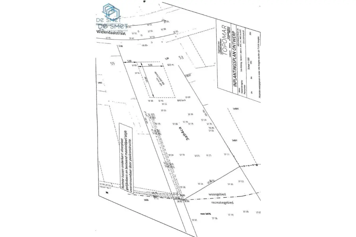 Grond te  koop in Brakel 9660 150000.00€  slaapkamers m² - Zoekertje 649021