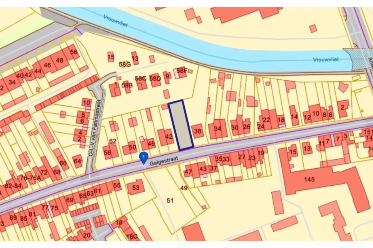 Grond te  koop in Mechelen 2800 429000.00€  slaapkamers m² - Zoekertje 648736