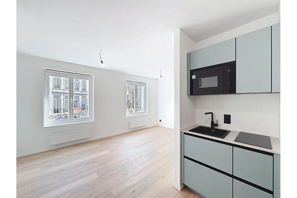 Appartement te  koop in Brussel 1000 215000.00€ 0 slaapkamers 29.00m² - Zoekertje 648791