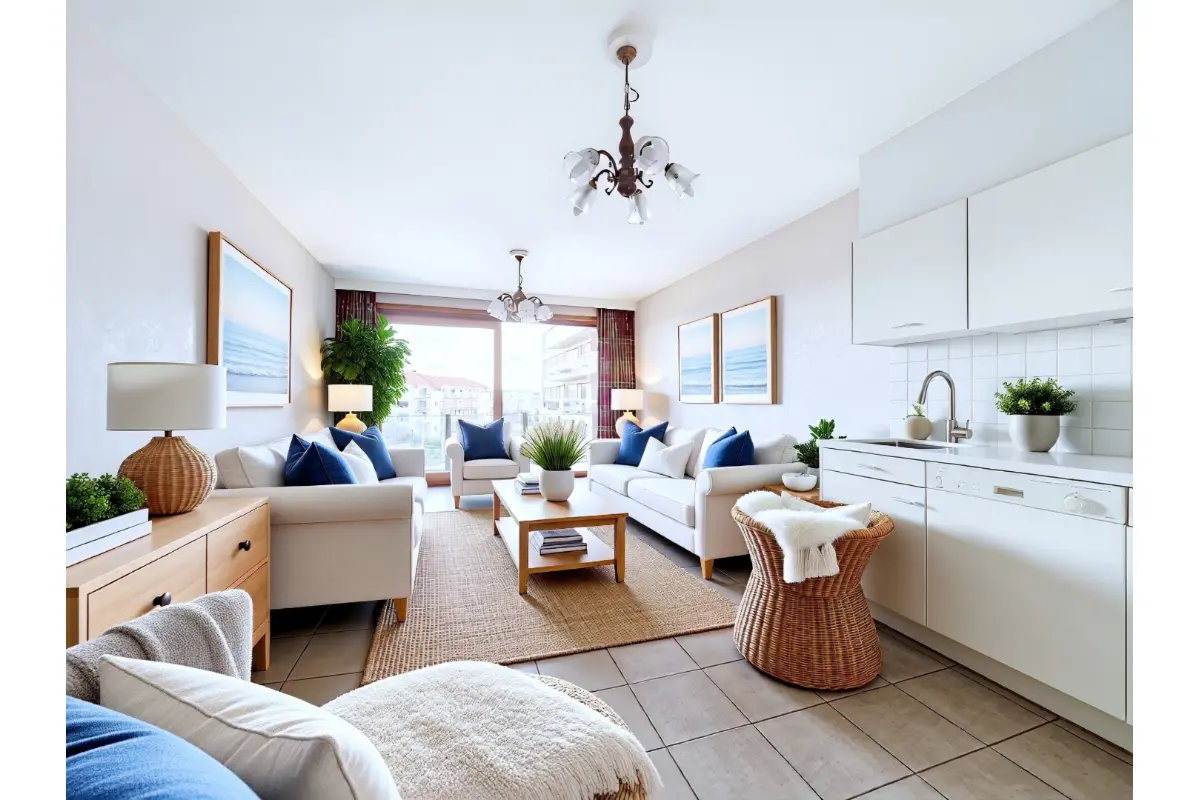 Appartement te  koop in De Panne 8660 179000.00€ 2 slaapkamers m² - Zoekertje 648687