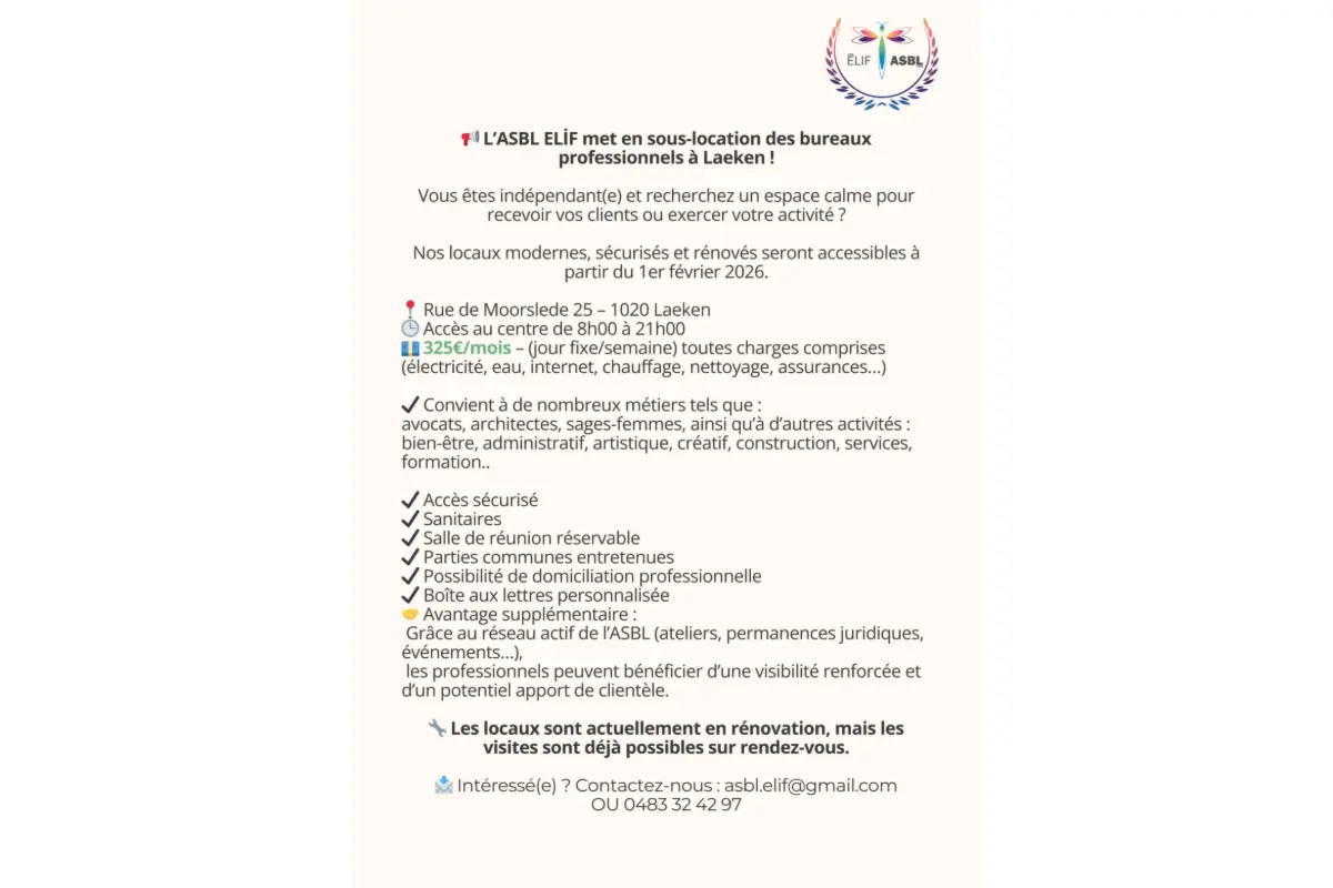 Commerce à louer à Laeken 1020 325.00€ 0 chambres m² - annonce 649503