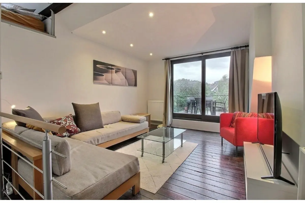 Penthouse te  huur in Brussel 1000 1300.00€ 1 slaapkamers 70.00m² - Zoekertje 649909